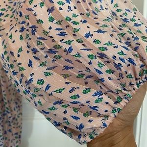 Collective Concepts- Sheer off the shoulder blouse